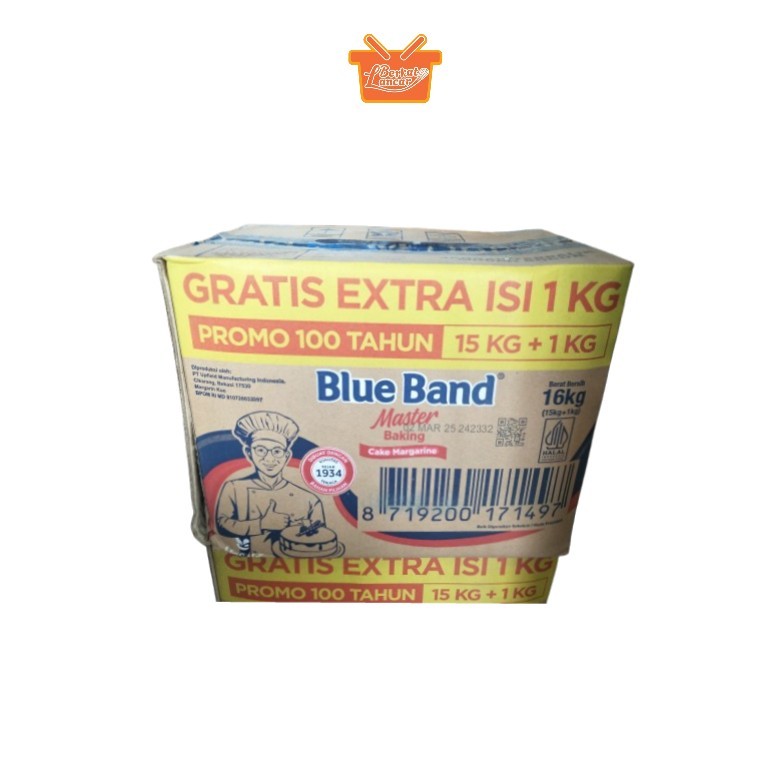 

Blueband Master Cake Margarine 15kg + 1kg - KARTON