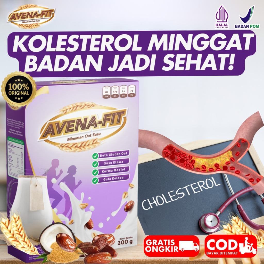 

Avenafit - Avena Fit Susu Oat Kaya Nutrisi Bantu Pencernaan Sehat Kolesterol Selamat B