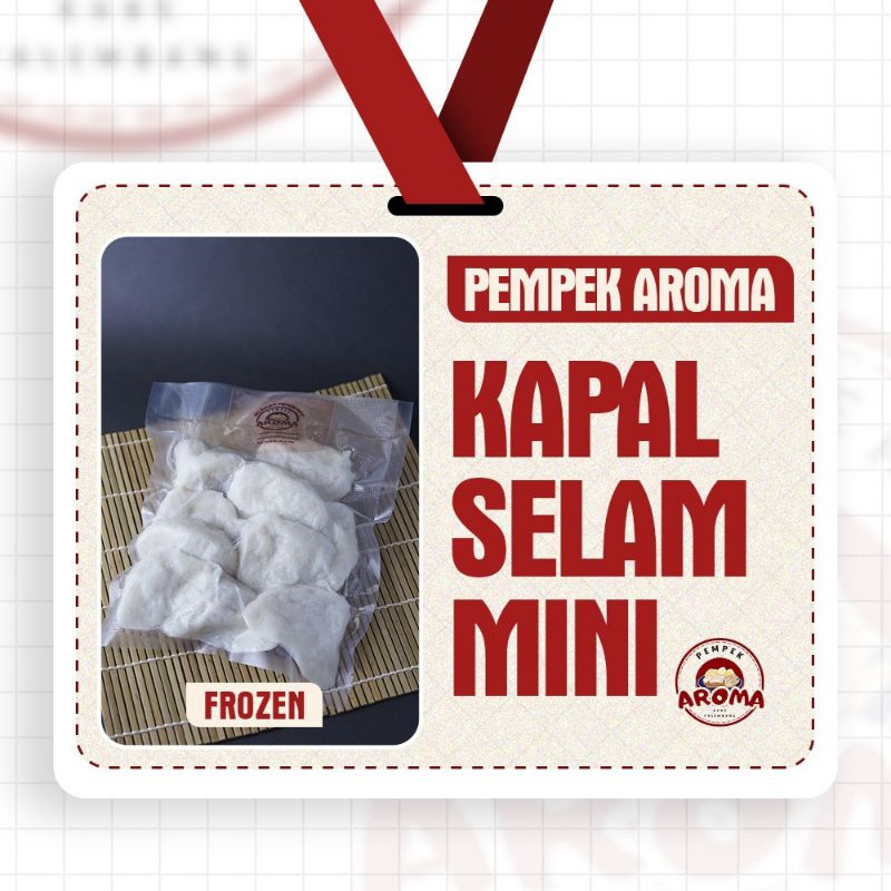 

Kapal Selam Pempek Fresh Tengiri 100% isi 10 pcs