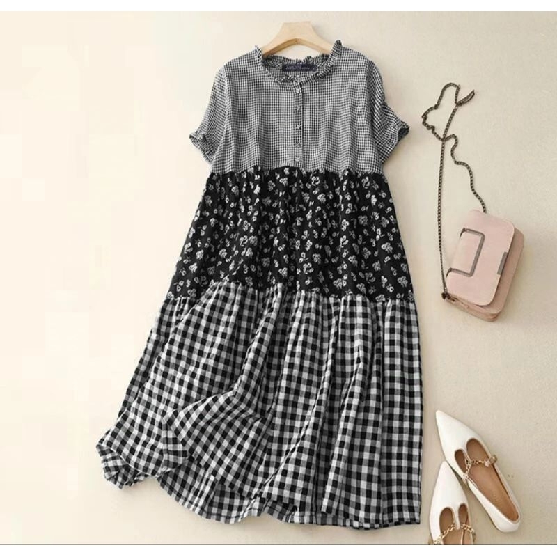 ZANZEA DRESS IMPORT WANITA (TERSEDIA UKURAN S-5XL)