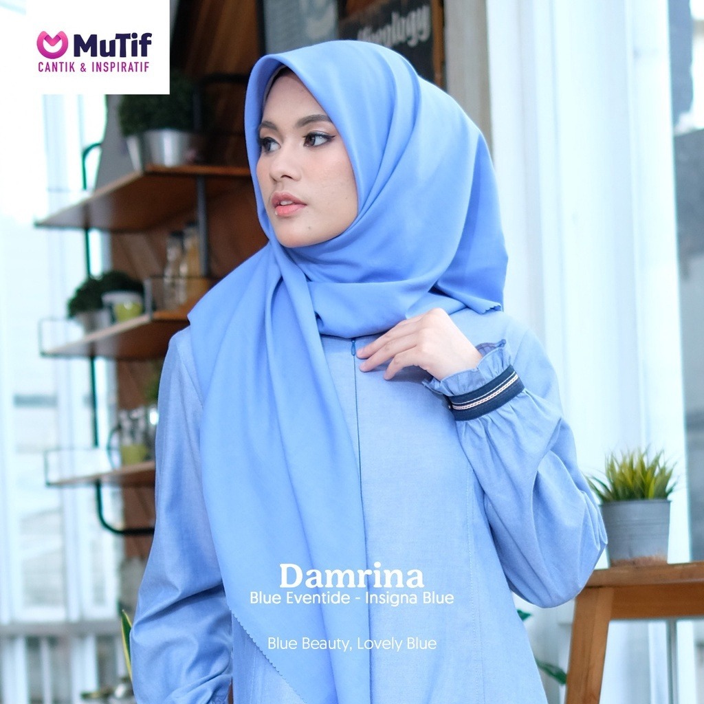 GAMIS DAMRINA - MUTIF / GAMIS SIMPEL / GAMIS REMAJA / FASHION MUSLIM / GAMIS PENGAJIAN
