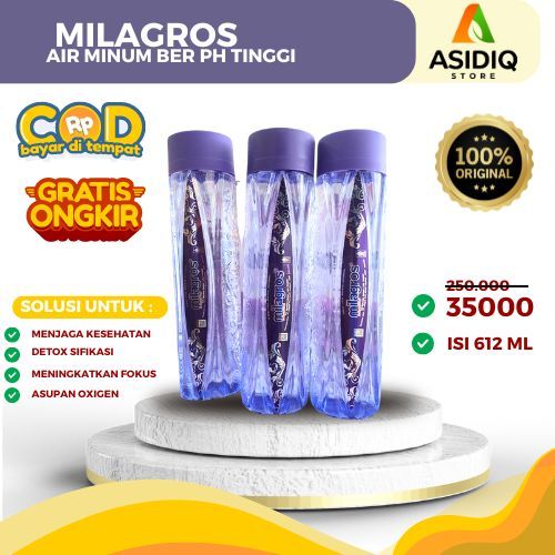 

Air minum Ber-Ph Tinggi Alkali MILA GRO S 612 MIL ASLI ORIGINAL