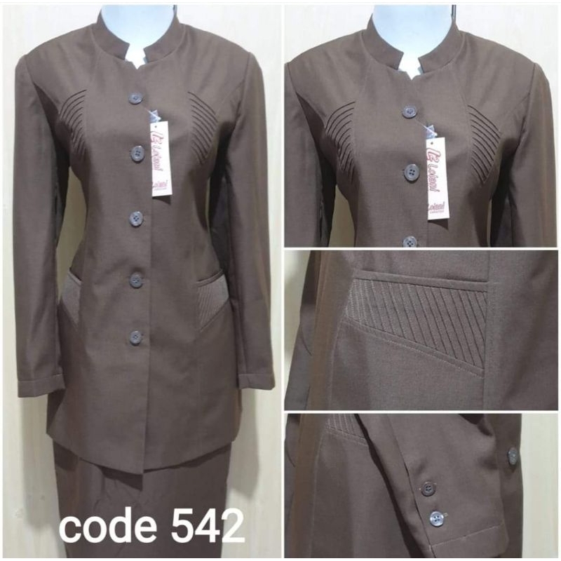 blazer Pemda tua seragam ASN blazer lolani kode 542