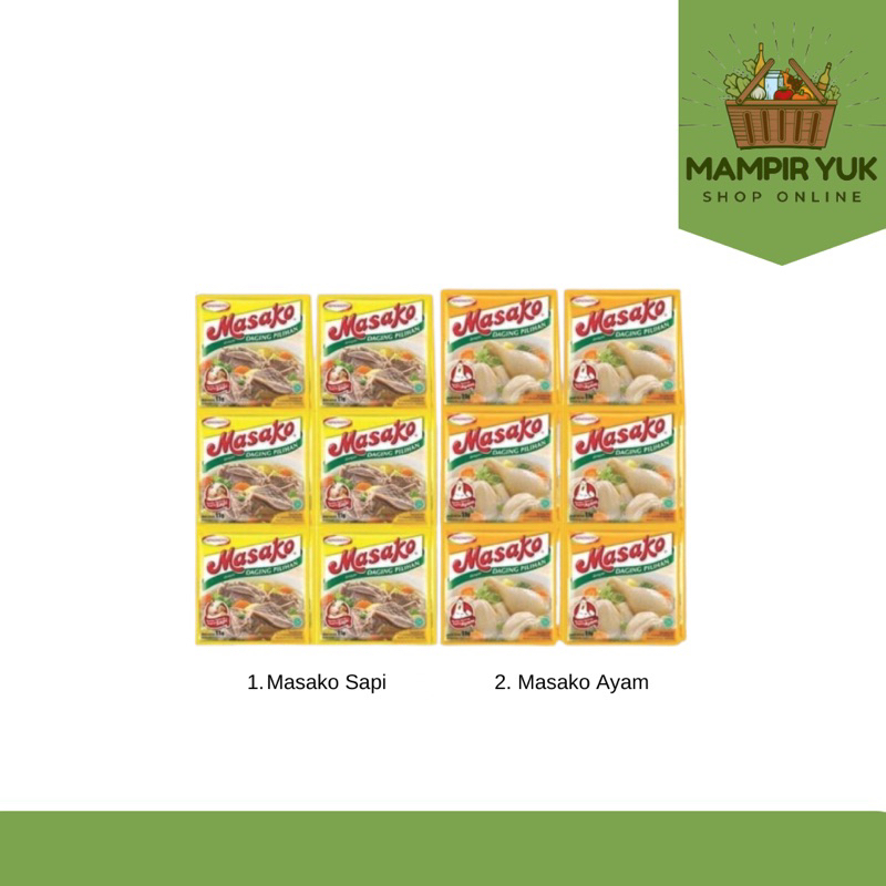 

Masako sachet 1 renteng | mampiryuk
