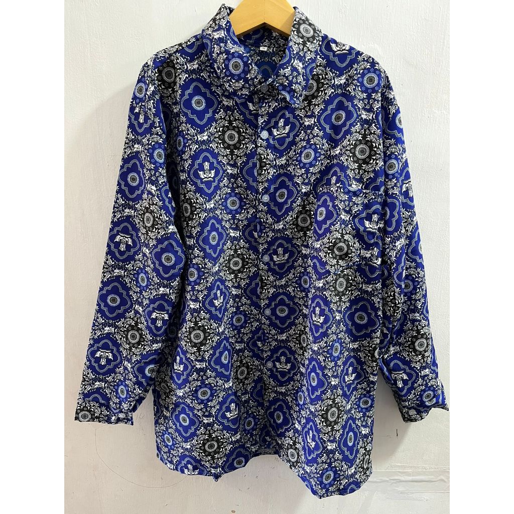 BATIK SMP NEGERI BATIK SMP NASIONAL SERAGAM BATIK SEKOLAH SMP LENGAN PANJANG + PENDEK COD