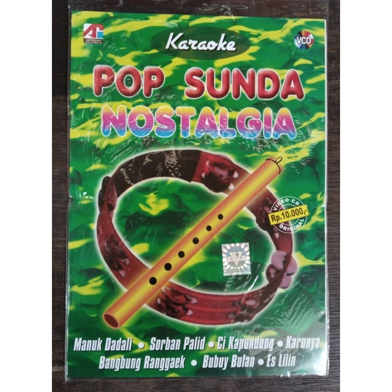 KASET VCD LAGU KARAOKE POP SUNDA NOSTALGIA