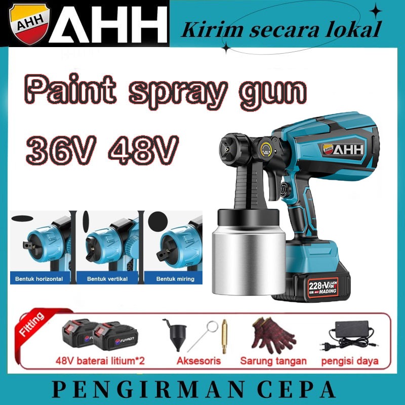 AHH (Barang spot) Pistol Semprot Baterai Lithium Isi Ulang Nirkabel 1000ML/Semprotan Multifungsi Day
