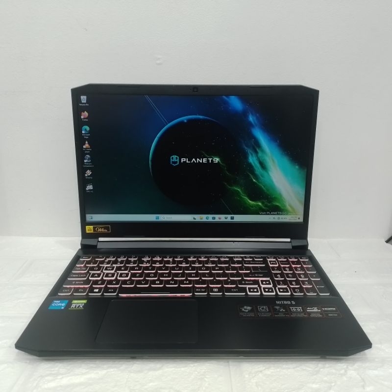 Laptop Gaming Acer Nitro 5 Intel core i5-11400H RAM 16GB SSD 512GB VGA RTX 3050