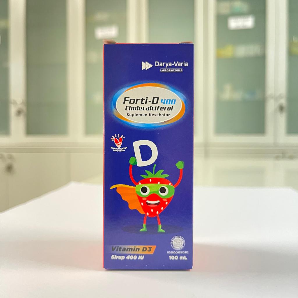 Forti-D 400 IU Sirup 100 ml - Vitamin D untuk Anak dan Ibu Hamil