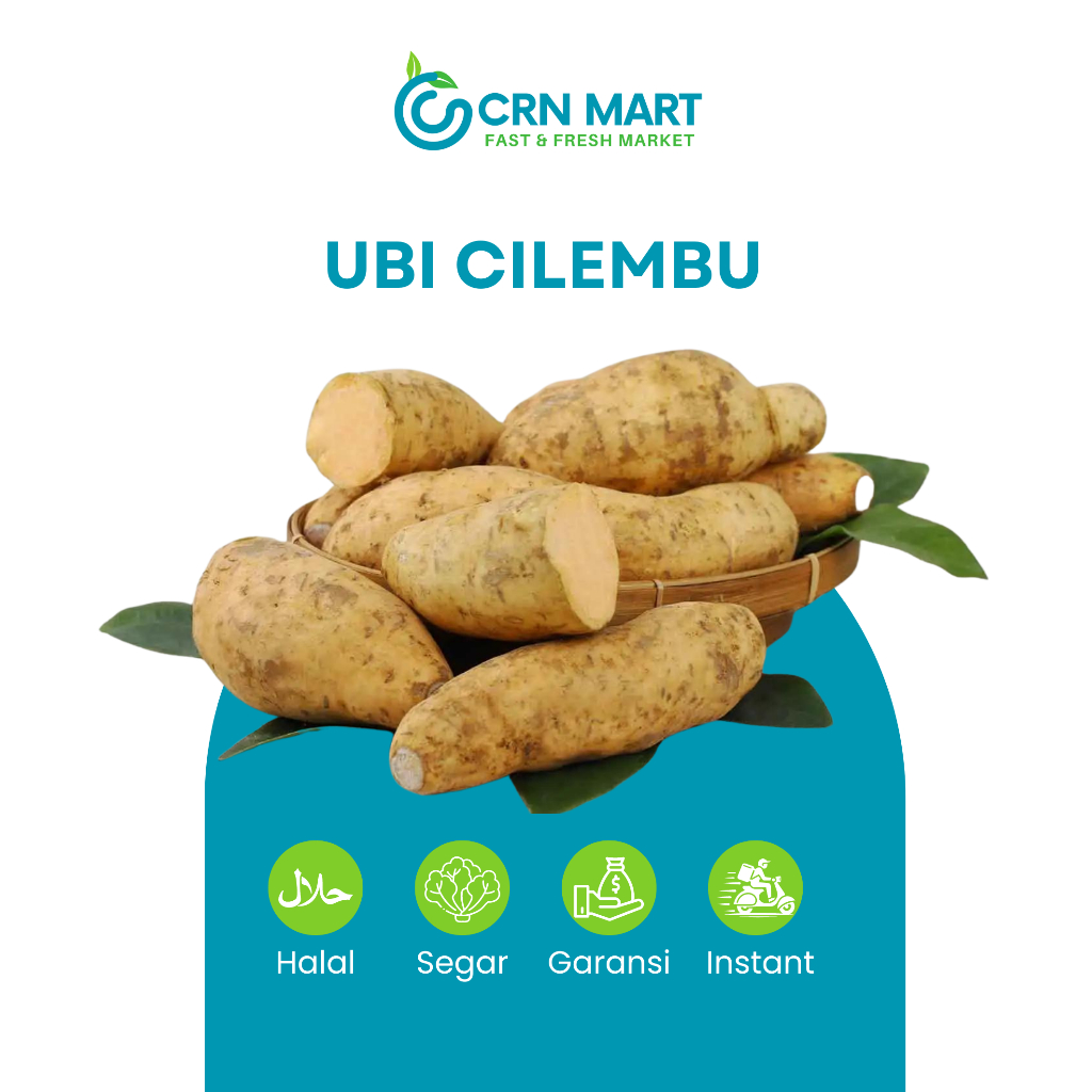 

CRN MART - Ubi Madu Cilembu Premium/Ubi Madu Cilembu Fresh 1 kg