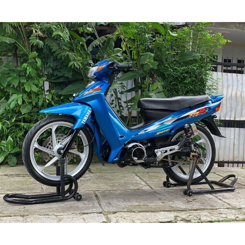 Striping Lis Sticker Standar Ori Yamaha FIZ R 1997 1998 Biru Striping FIZR Sporty