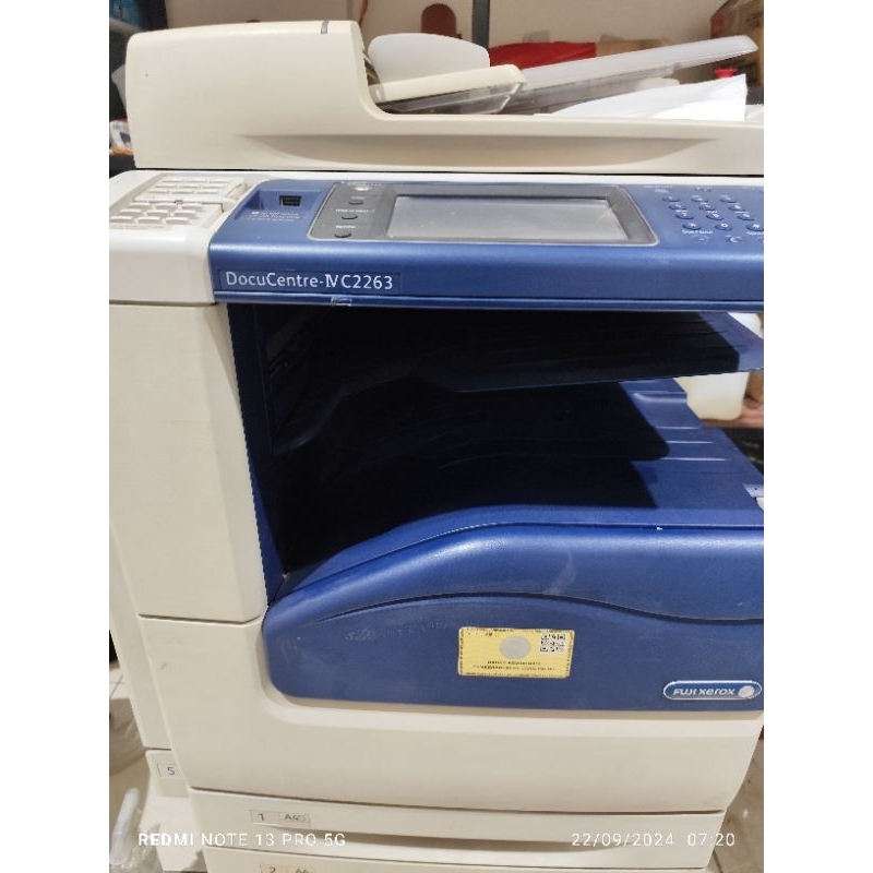 mesin fotocopy FUJIXEROX DOCUIV C2263 A3 FULL COLOR