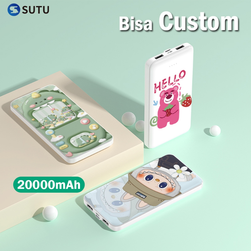 sutu Custom Powerbank 20000 mAh Power Bank