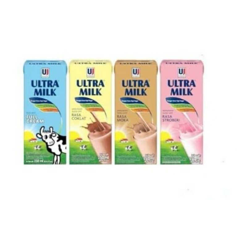 

Susu uht ultramilk 200ml cokelat/vanilla/strawberry