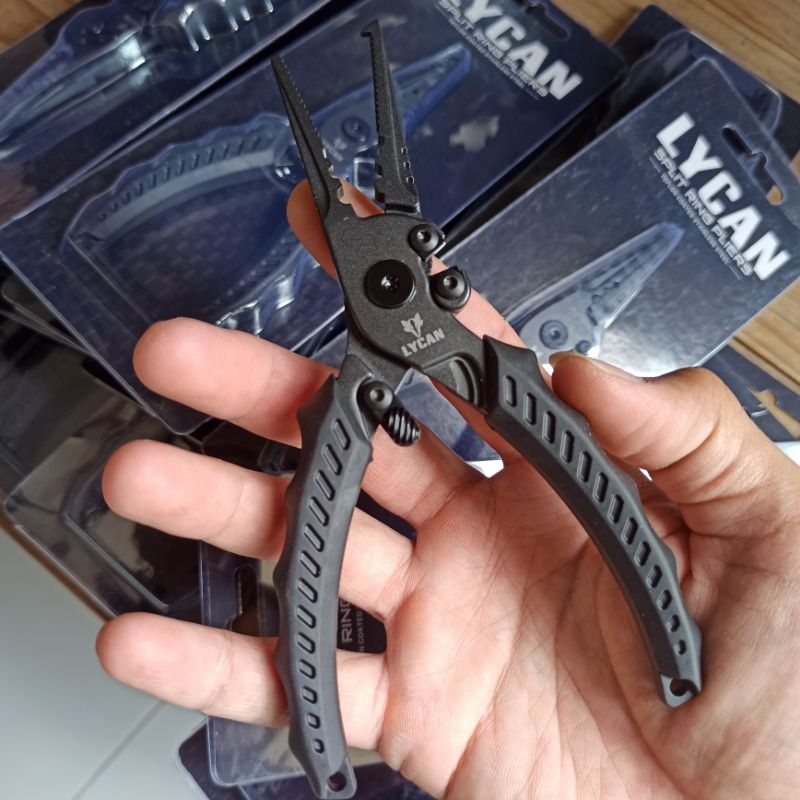 Tang Mancing Serbaguna Fishing Pliers Split Ring Lycan