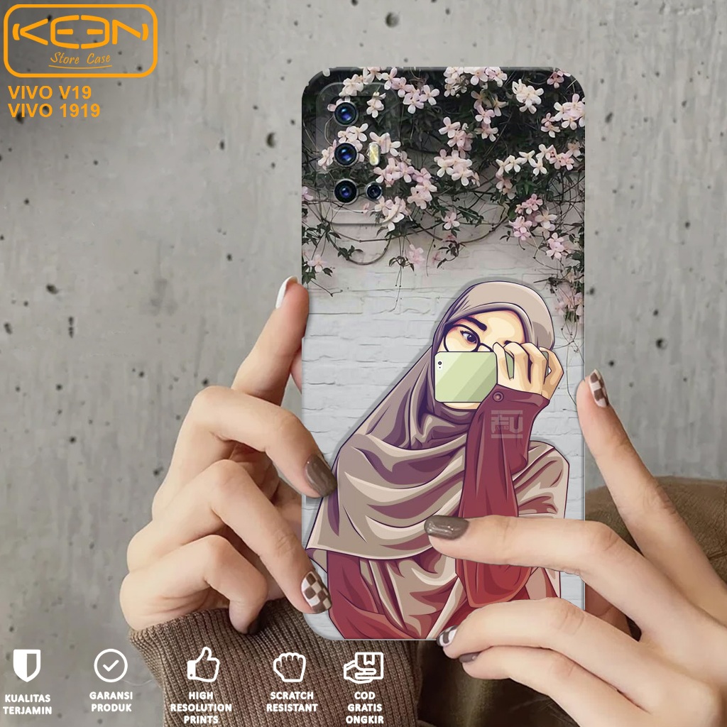 Case Hp Vivo 1919 - Casing Hp Vivo 1919 Motif Hijabers - Case Procamera - Softcase Hp Vivo 1919 - Si