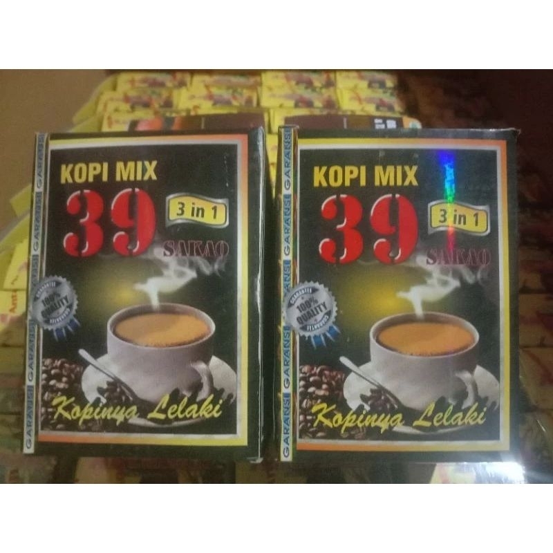 

Jual kopi 39 kotak, eceran 10 sachet