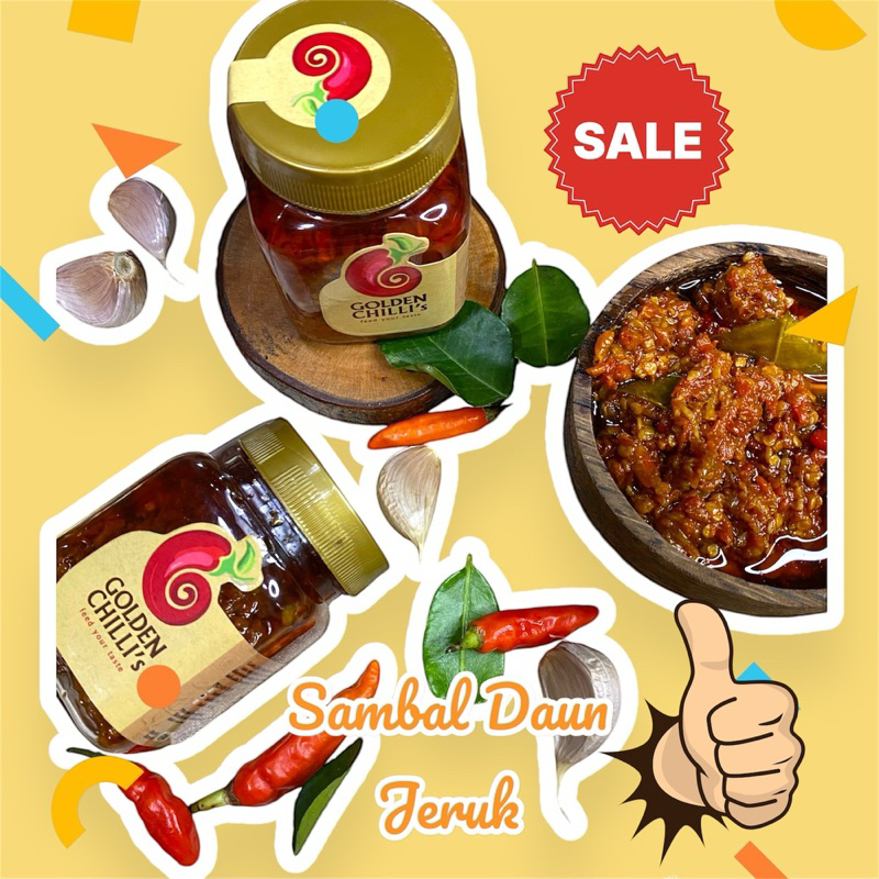 

GOLDEN CHILLIS SAMBAL DAUN JERUK CABAI EXTRA PEDAS BEST SELLER