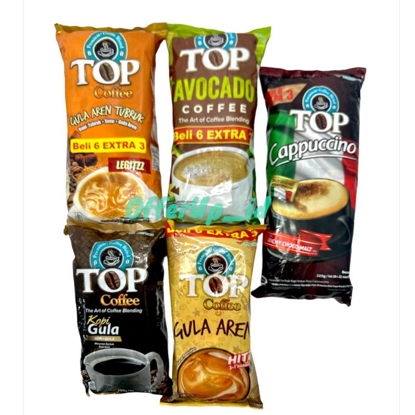 

Kopi Instant Sachet Top Coffee Dengan Berbagai Varian Rasa