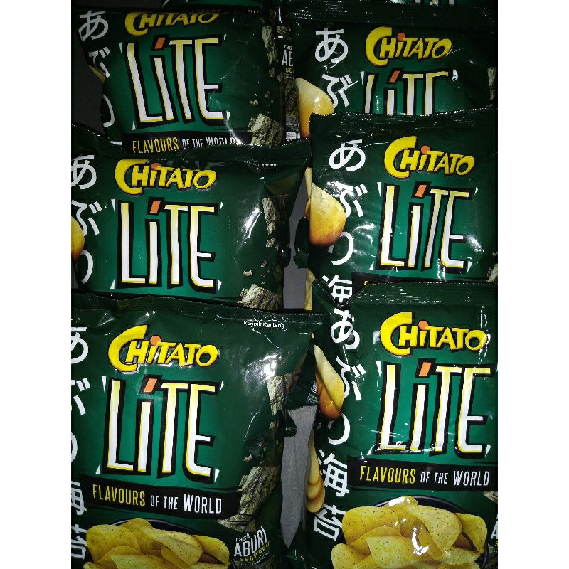 

Chitato Lite Aburi 65gr Snack Potato seaweed