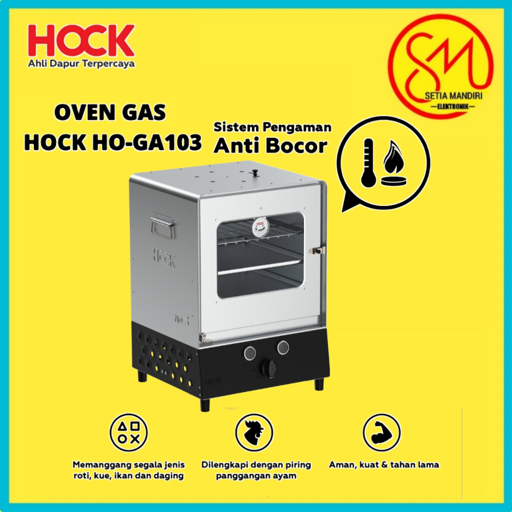 Hock Oven Gas Portable Aluminium HO-GA103