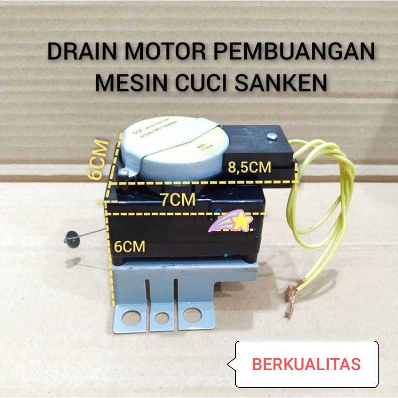 DRAIN MOTOR MESIN CUCI SANKEN / MOTOR DRAIN SANKEN