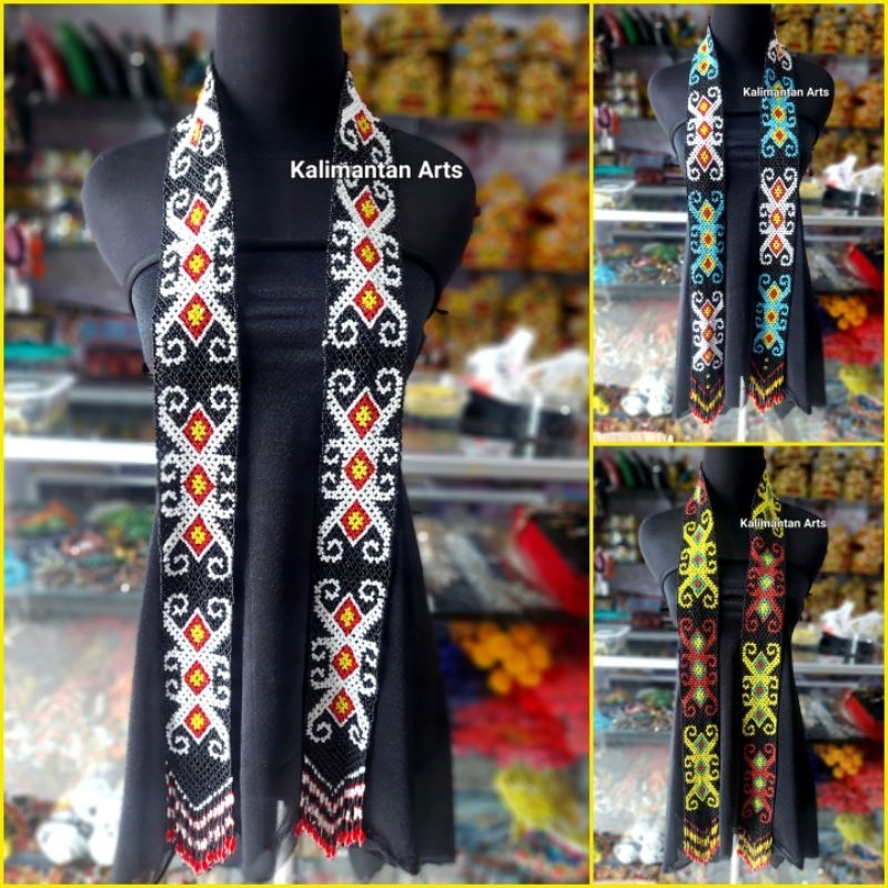 Syal Manik Dayak Motif A