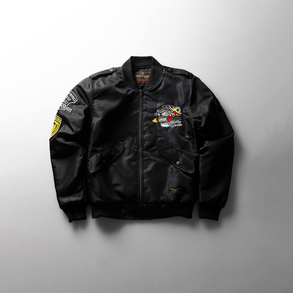 Lucky Tiger Bomber Phillip Works
