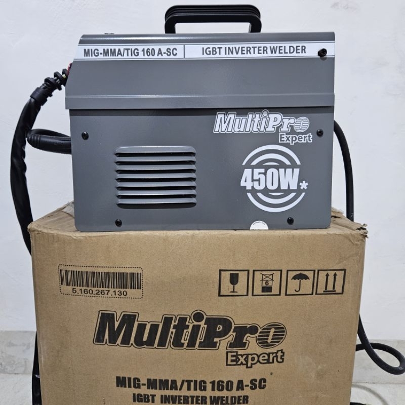 Mesin Travo Las MultiPro MIG-MMA/TIG 160 A-SC IGBT Inverter Welder Machine Putra Inti