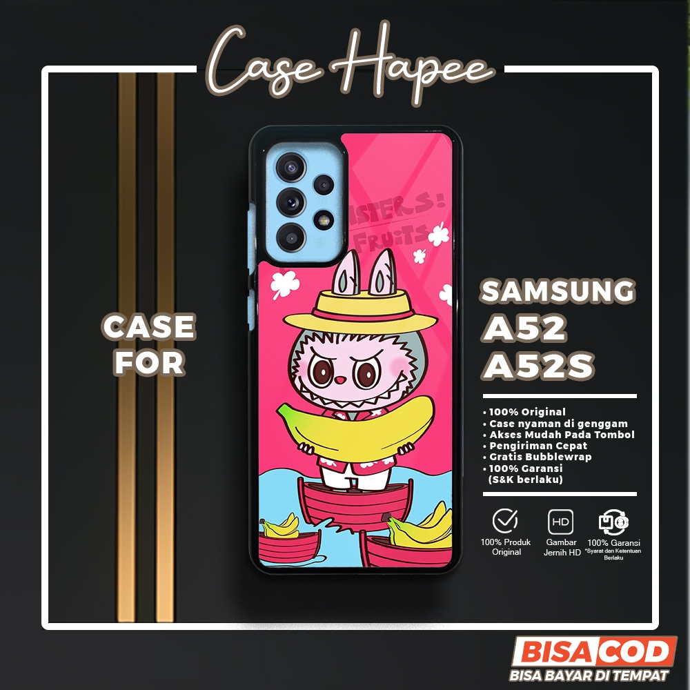 Case Samsung A52 A52S Casing Samsung A52 A52S [LBBU] Casehapee Case Glossy Case Aesthetic Custom Cas