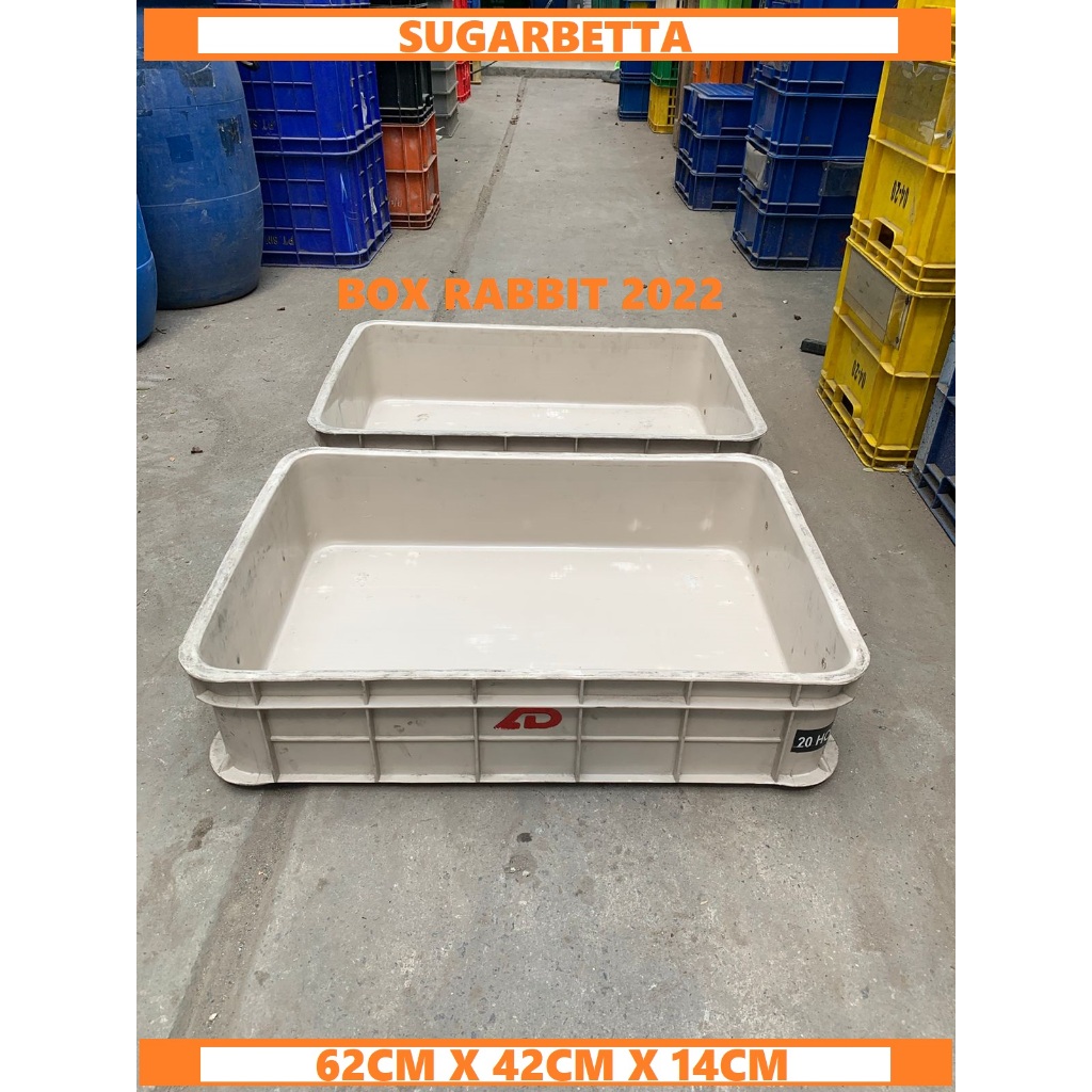 Kotak Kandang Ulat / Kumbang Bak Kotak food Safe Bak Ember Plastik Bak Baskom Bok Peralatan Set Perk