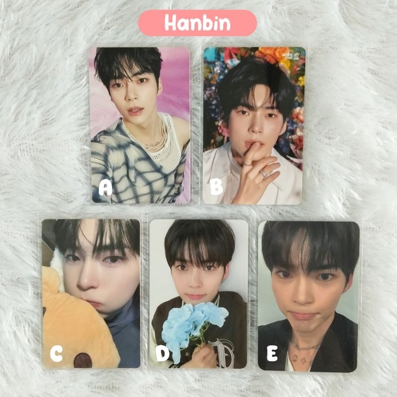 (PART 2) OFFICIAL AAB PC PHOTOCARD ZB1 ZEROBASEONE YHMAH LS MELPO ZEROSE MURAH BOGOR (HANBIN JIWOONG