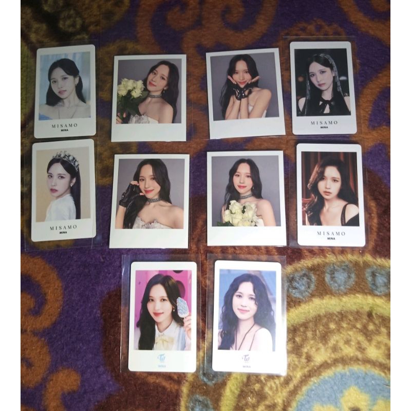 Twice Misamo Mina Photocard