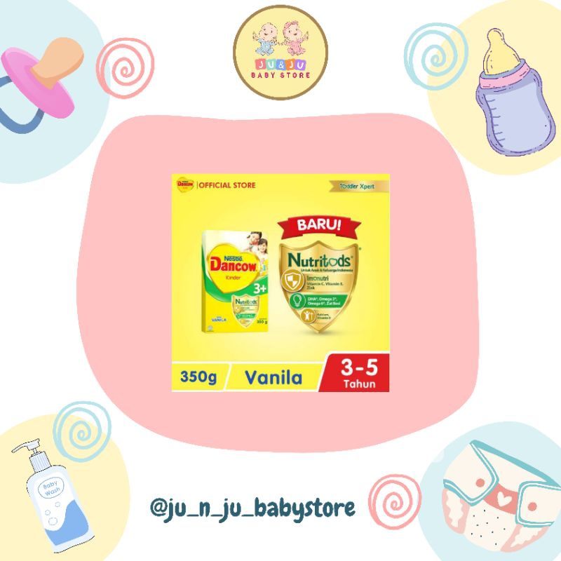 DANCOW 3+ SUSU PERTUMBUHAN ANAK 3 - 5 TAHUN RASA VANILA