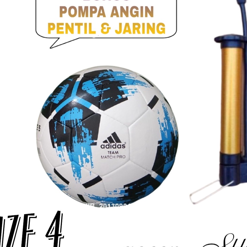 KP8 Bola Sepak Size 4 Bola Kaki Size 4 Bola Sepak Anak Bola Kaki Anak Bonus Pompa