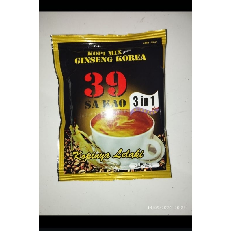 

KOPI 39 SAKAO ORDER 5 BUNGKUS