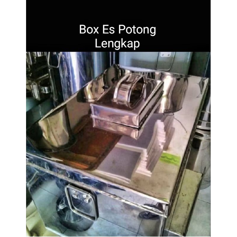 BOX KOTAK ES POTONG LENGKAP