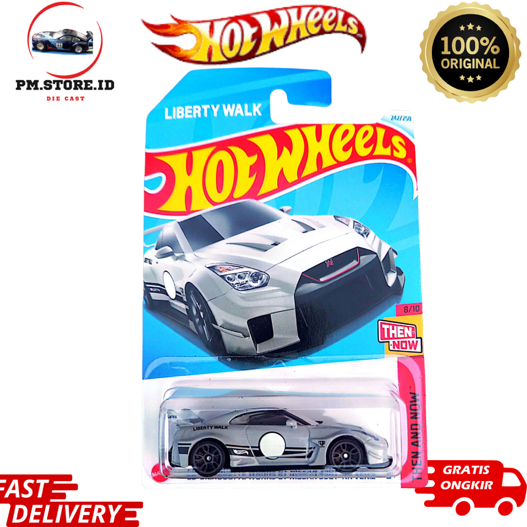Hot wheels Gt nissan 35GT-RR ver.2 lbwk abu