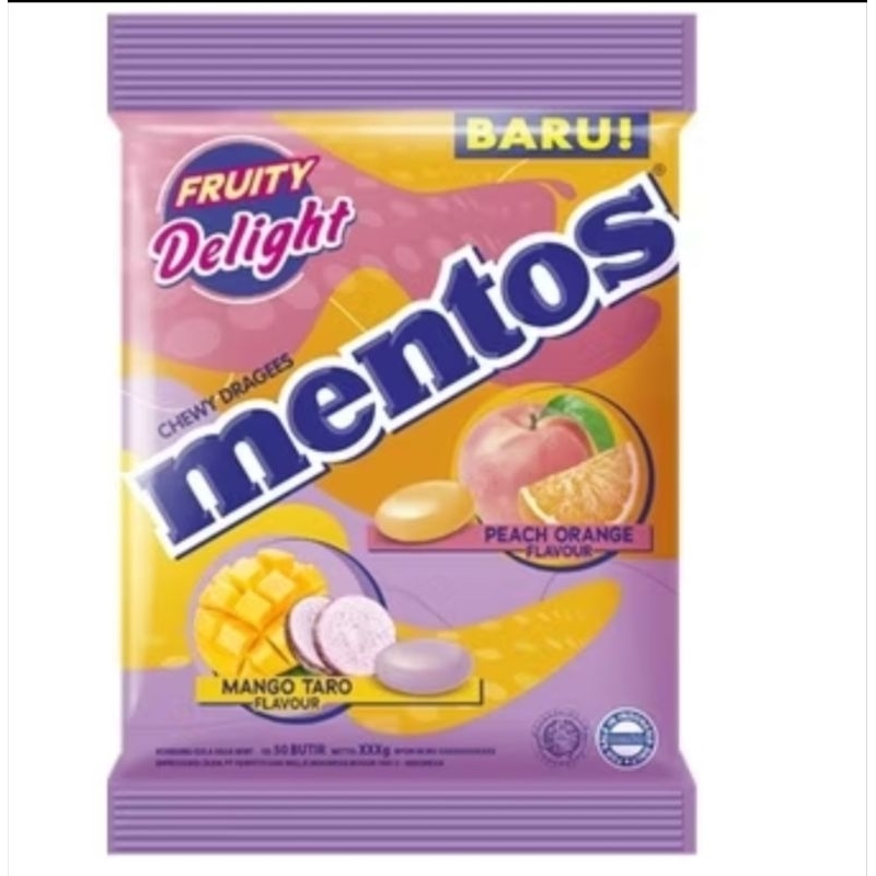 

Mentos Fruity Delight Pouch 135gr