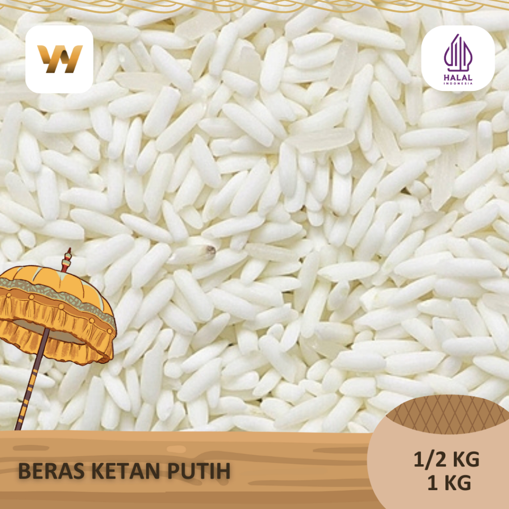 

Beras Ketan Putih Paris Premium Super 500 gram / 1000 gram