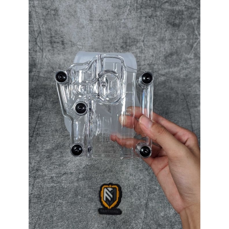 Holster pinggang Cytac Megafit Bening