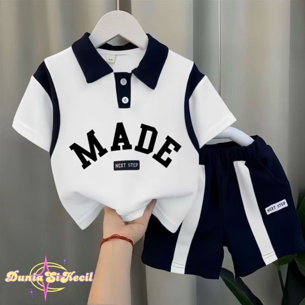 SETELAN BAJU ANAK LAKILAKI MODEL KEREN FASHION TERBARU UMUR 1-5 TAHUN SETELAN SANTAI ANAK LAKI-LAKI