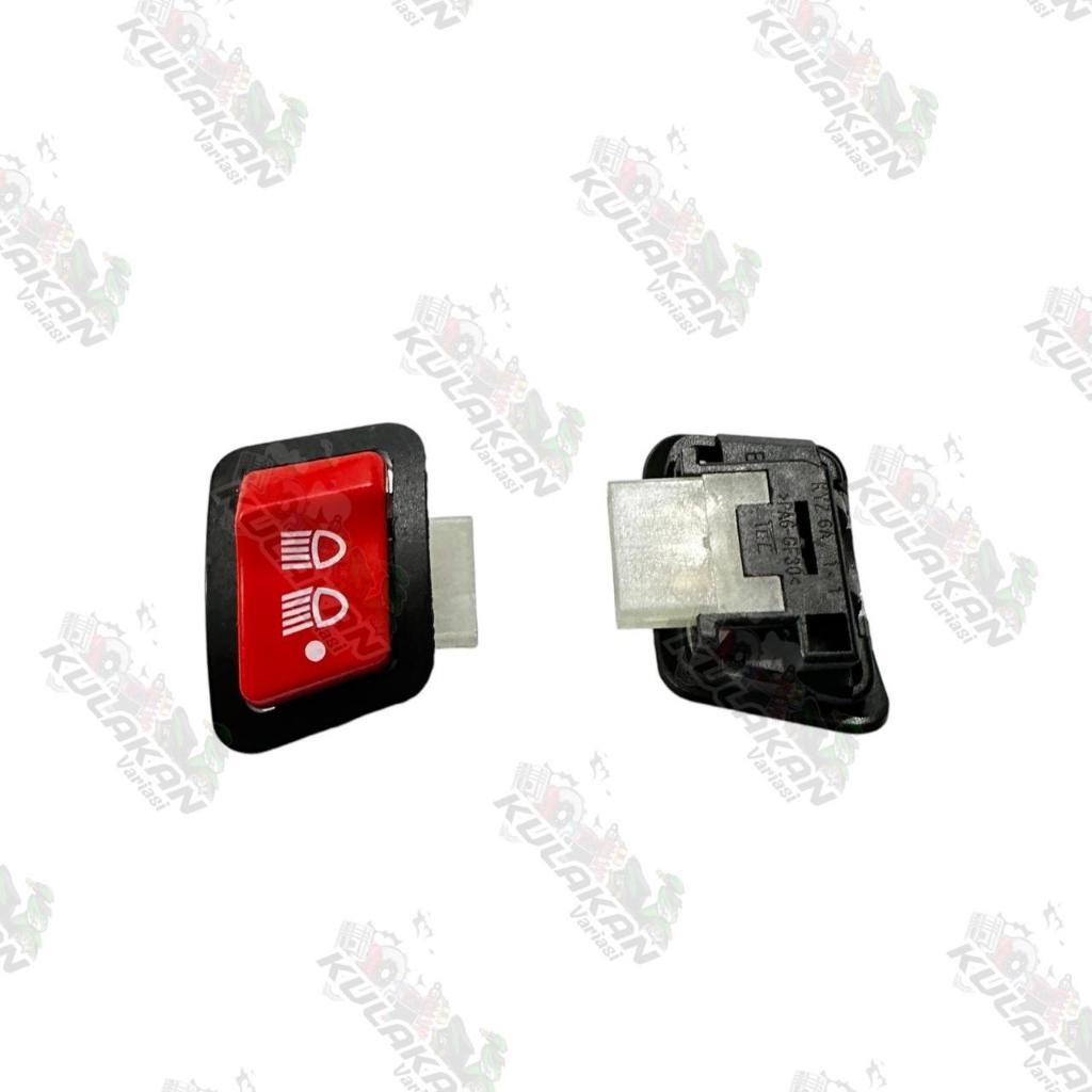 Tombol Saklar 3 Mode Vietnam 3 Titik 3 Pin Merah Honda Beat Vario 125 150 Old Scoopy Vietnam Grade A