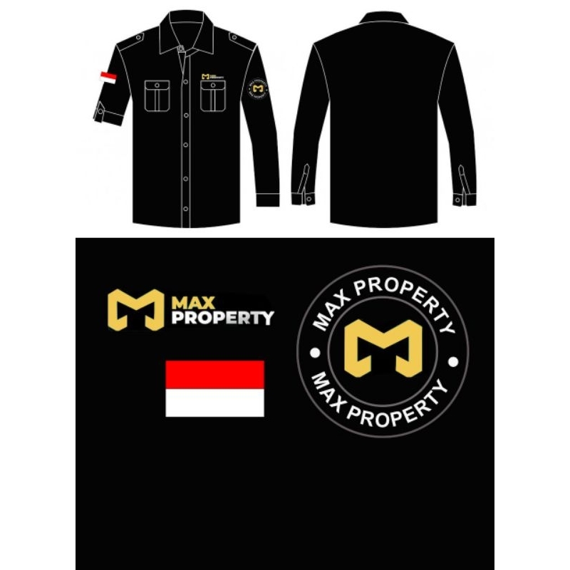 kemeja pdl bordir custom satuan kemeja kerja bordir satuan