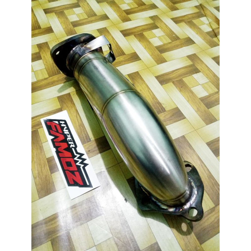 downpipe racing Innova 2kd Hilux 2kd Fortuner 2kd exhaust racing mobil Toyota