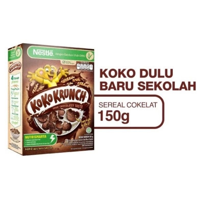 

Nestle koko krunch saraparsereal coklat 150 gram