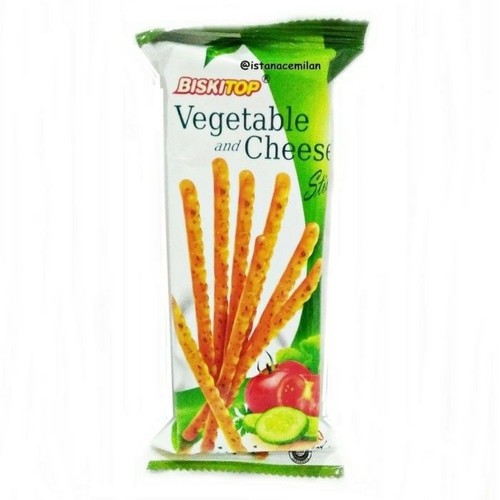 

Biskitop Biskuit Stik Vegetable and Cheese Stick 50 gr
