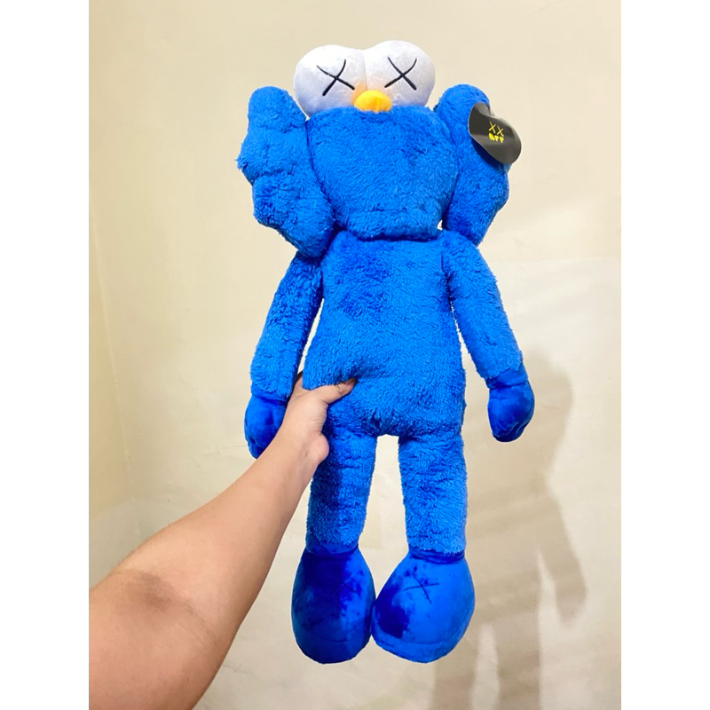 Boneka Karakter Blue KAWS X size 70cm Original / Boneka KAWS Original / Boneka Kaws / Boneka Mata Si