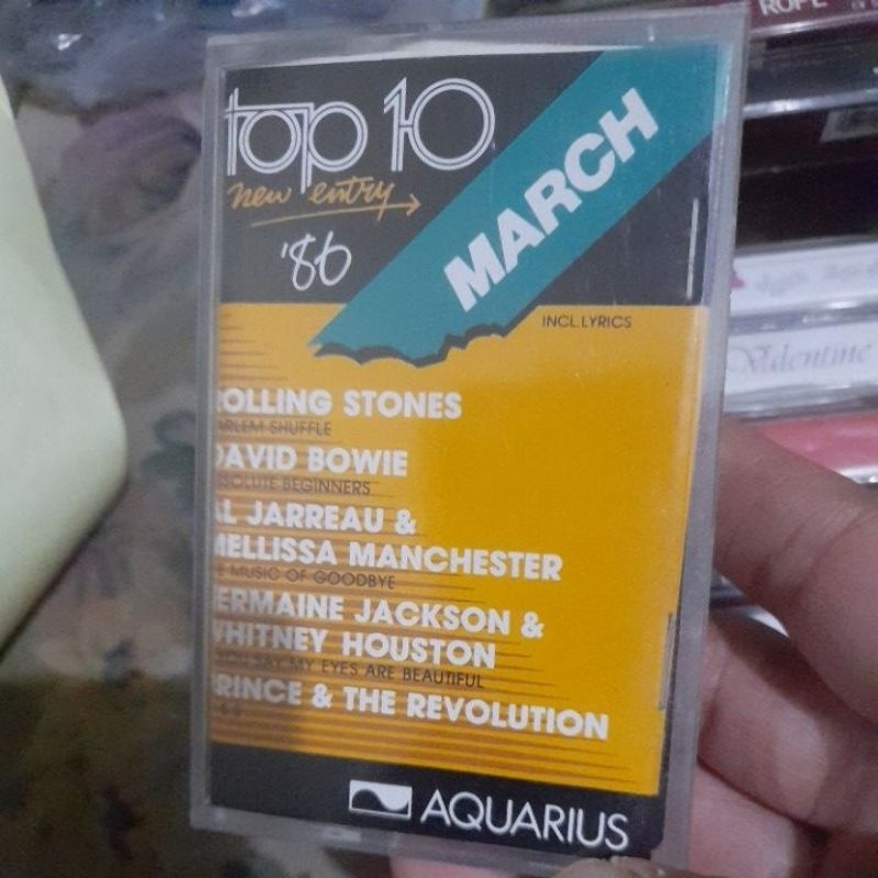 kaset pita top 10 new entry 86 (K107)