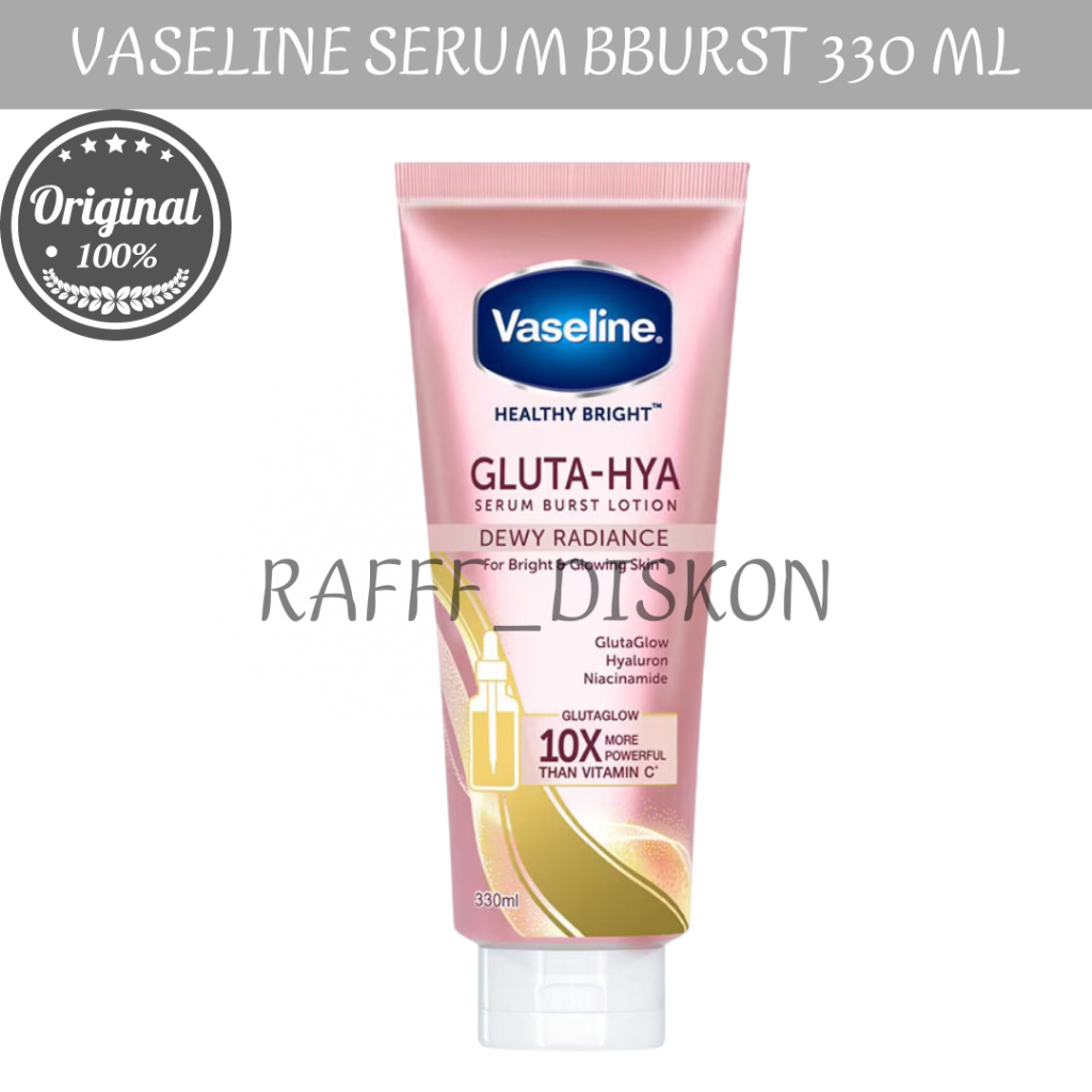 VASELINE GLUTA HYA 330 ML